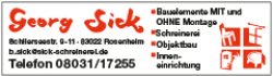 SCHREINEREI SICK GmbH